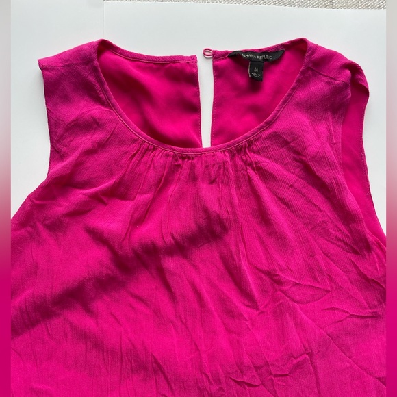 Banana Republic Pink Tiered Maxi Dress – M - Picture 3 of 6